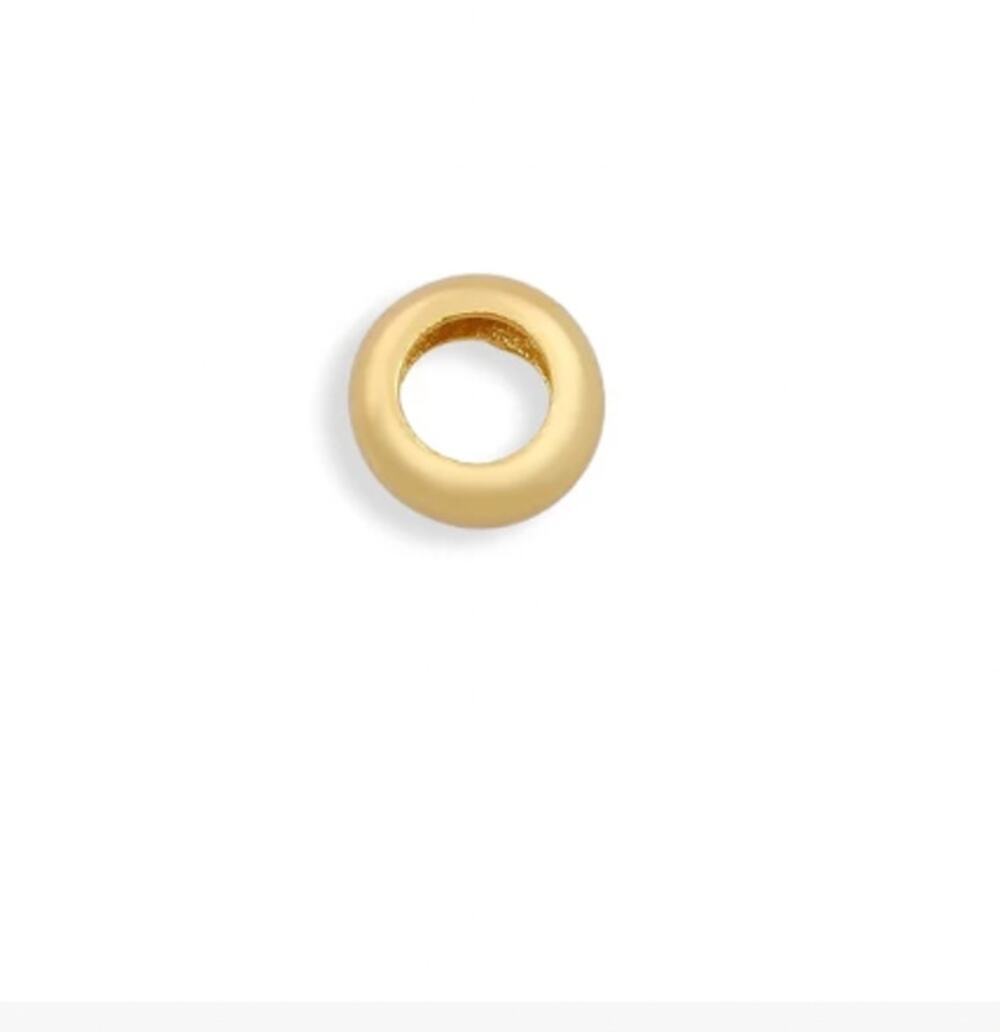 THE SIS KISS Gold Charm Spacer